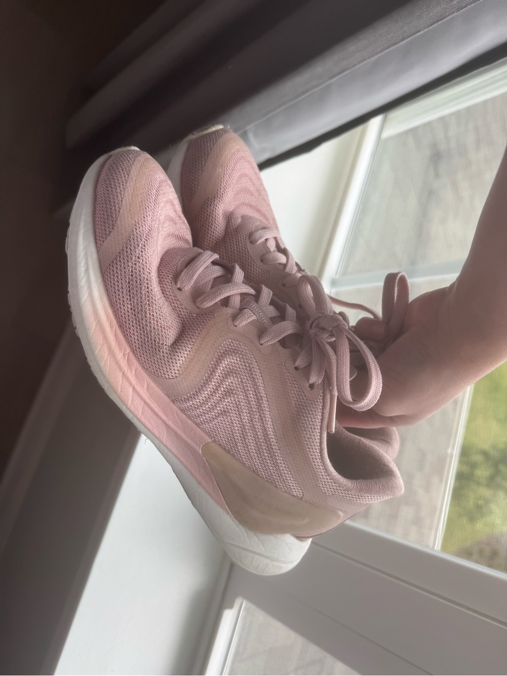 lululemon athletica Women's Blush Pink Running Sneakers